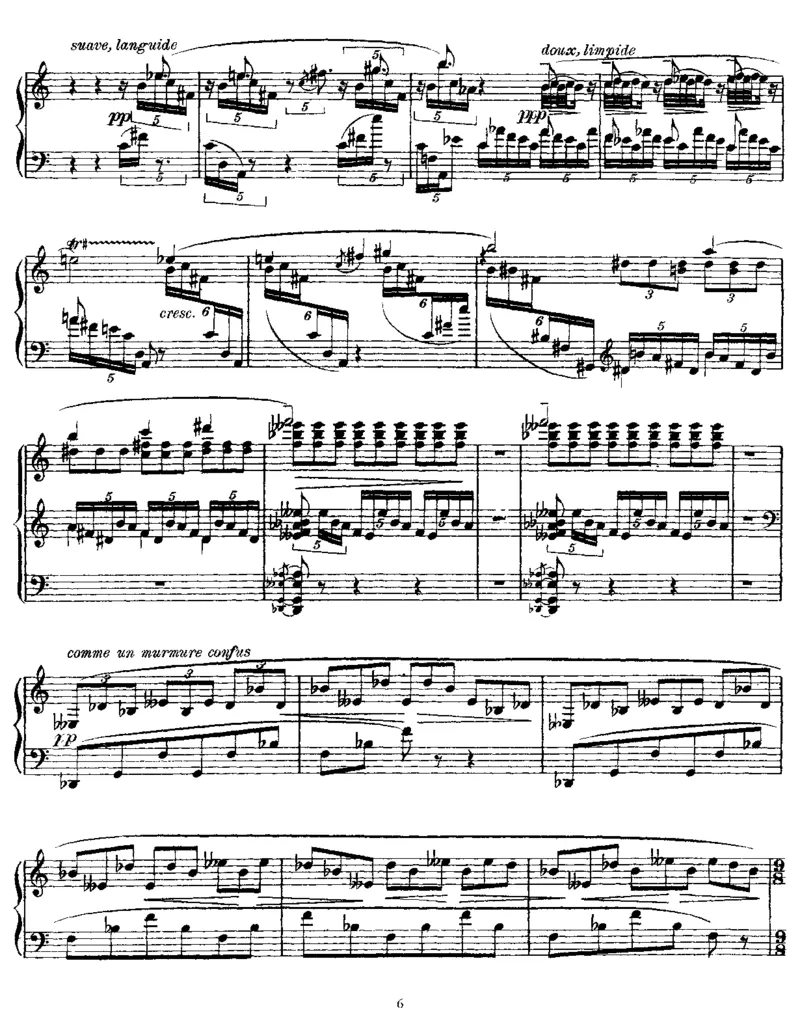 Poeme-Nocturne,Op61_一万首著名钢琴曲谱哈农贝多芬合集视频教学电子版高清无水印可打印_1古典钢琴知名音乐家谱_斯克里亚宾钢琴谱全集_其他