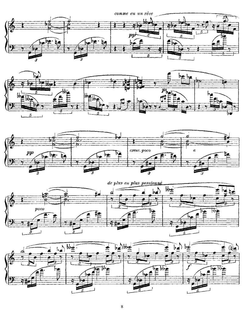 Poeme-Nocturne,Op61_一万首著名钢琴曲谱哈农贝多芬合集视频教学电子版高清无水印可打印_1古典钢琴知名音乐家谱_斯克里亚宾钢琴谱全集_其他