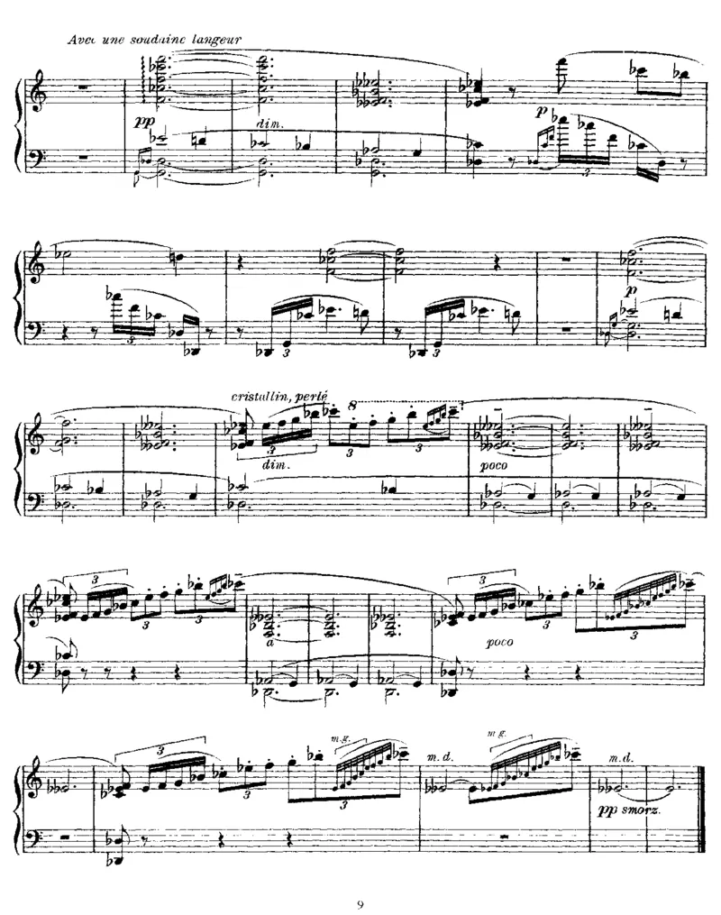 Poeme-Nocturne,Op61_一万首著名钢琴曲谱哈农贝多芬合集视频教学电子版高清无水印可打印_1古典钢琴知名音乐家谱_斯克里亚宾钢琴谱全集_其他