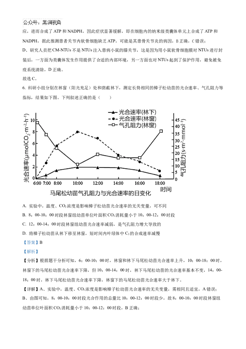 山东省泰安第一中学2025届高三上学期11月月考生物试题word版含解析_2024-2025高三（6-6月题库）_2024年12月试卷_1202山东省泰安第一中学2025届高三上学期11月月考