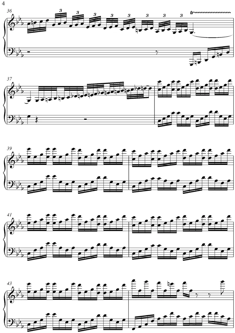 hana'seyes_一万首著名钢琴曲谱哈农贝多芬合集视频教学电子版高清无水印可打印_02现代钢琴谱合集_马克西姆钢琴谱全集