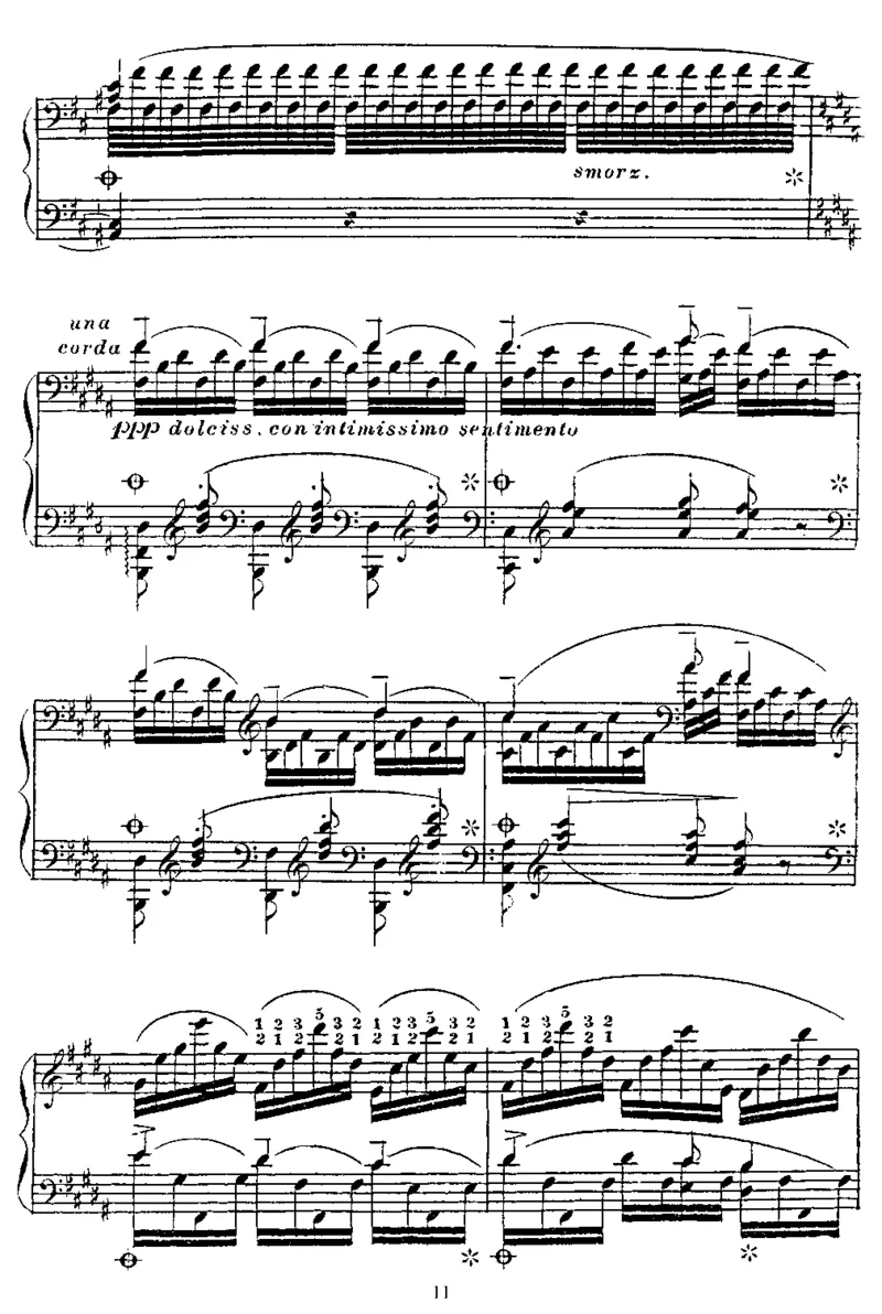 InderFerne(Schubert)_一万首著名钢琴曲谱哈农贝多芬合集视频教学电子版高清无水印可打印_1古典钢琴知名音乐家谱_李斯特钢琴谱全集_改编舒伯特