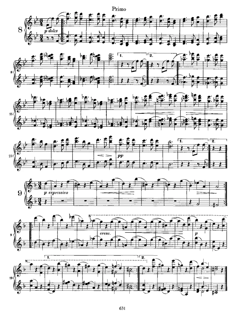 Waltzes,Op39(4Hands)_一万首著名钢琴曲谱哈农贝多芬合集视频教学电子版高清无水印可打印_1古典钢琴知名音乐家谱_勃拉姆斯钢琴谱全集_四手联弹