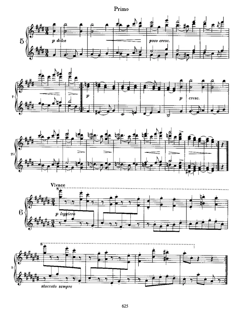 Waltzes,Op39(4Hands)_一万首著名钢琴曲谱哈农贝多芬合集视频教学电子版高清无水印可打印_1古典钢琴知名音乐家谱_勃拉姆斯钢琴谱全集_四手联弹