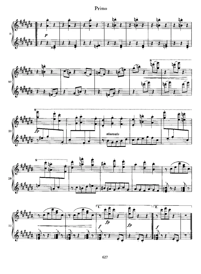 Waltzes,Op39(4Hands)_一万首著名钢琴曲谱哈农贝多芬合集视频教学电子版高清无水印可打印_1古典钢琴知名音乐家谱_勃拉姆斯钢琴谱全集_四手联弹