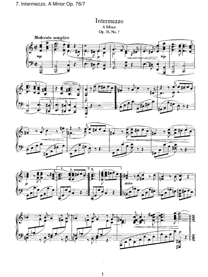 Intermezzo,AMinorOp.76_7_一万首著名钢琴曲谱哈农贝多芬合集视频教学电子版高清无水印可打印_1古典钢琴知名音乐家谱_勃拉姆斯钢琴谱全集_III.ShorterWorks_EightPianoPiecesOp.76