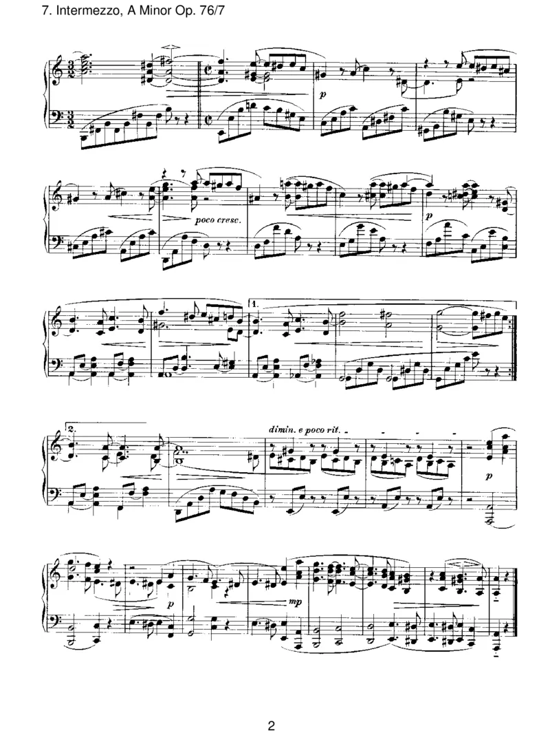 Intermezzo,AMinorOp.76_7_一万首著名钢琴曲谱哈农贝多芬合集视频教学电子版高清无水印可打印_1古典钢琴知名音乐家谱_勃拉姆斯钢琴谱全集_III.ShorterWorks_EightPianoPiecesOp.76
