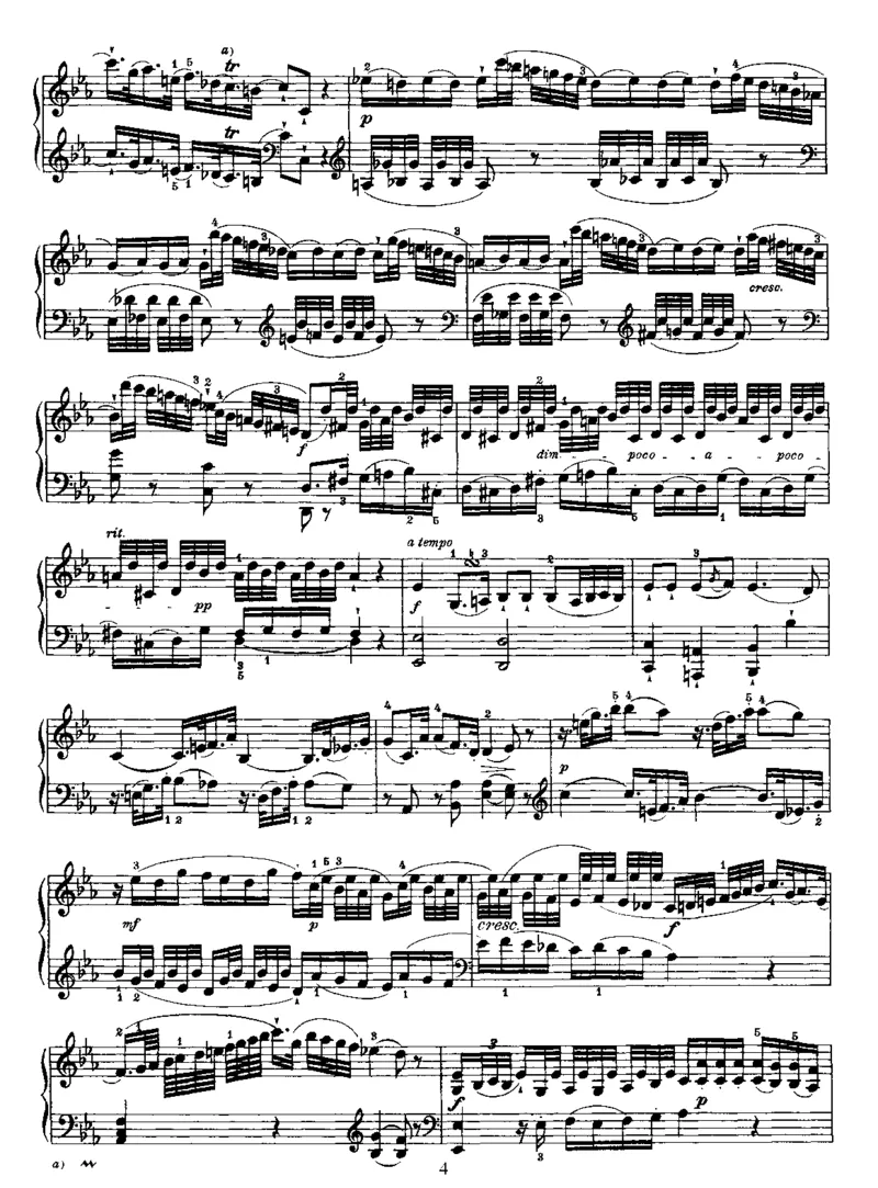 PianoSonataNo25inEb_NoRestriction_一万首著名钢琴曲谱哈农贝多芬合集视频教学电子版高清无水印可打印_1古典钢琴知名音乐家谱_海顿钢琴谱全集_奏鸣曲