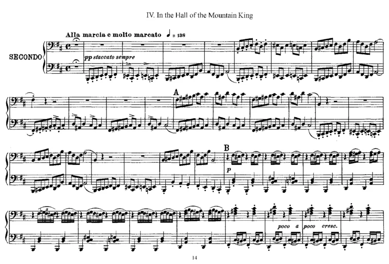 PeerGyntSuiteNo1,Op46(4Hands)_一万首著名钢琴曲谱哈农贝多芬合集视频教学电子版高清无水印可打印_1古典钢琴知名音乐家谱_格里格钢琴谱全集_四手联弹