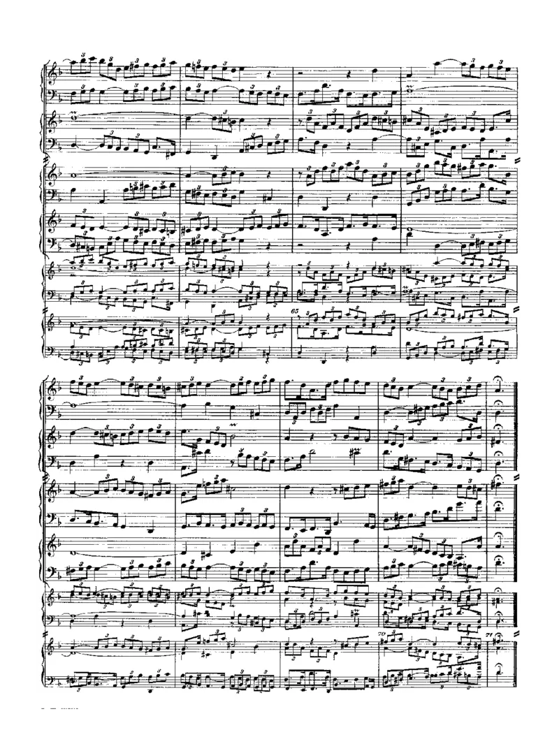 TheArtoftheFugue(part2)_一万首著名钢琴曲谱哈农贝多芬合集视频教学电子版高清无水印可打印_1古典钢琴知名音乐家谱_巴赫钢琴谱全集