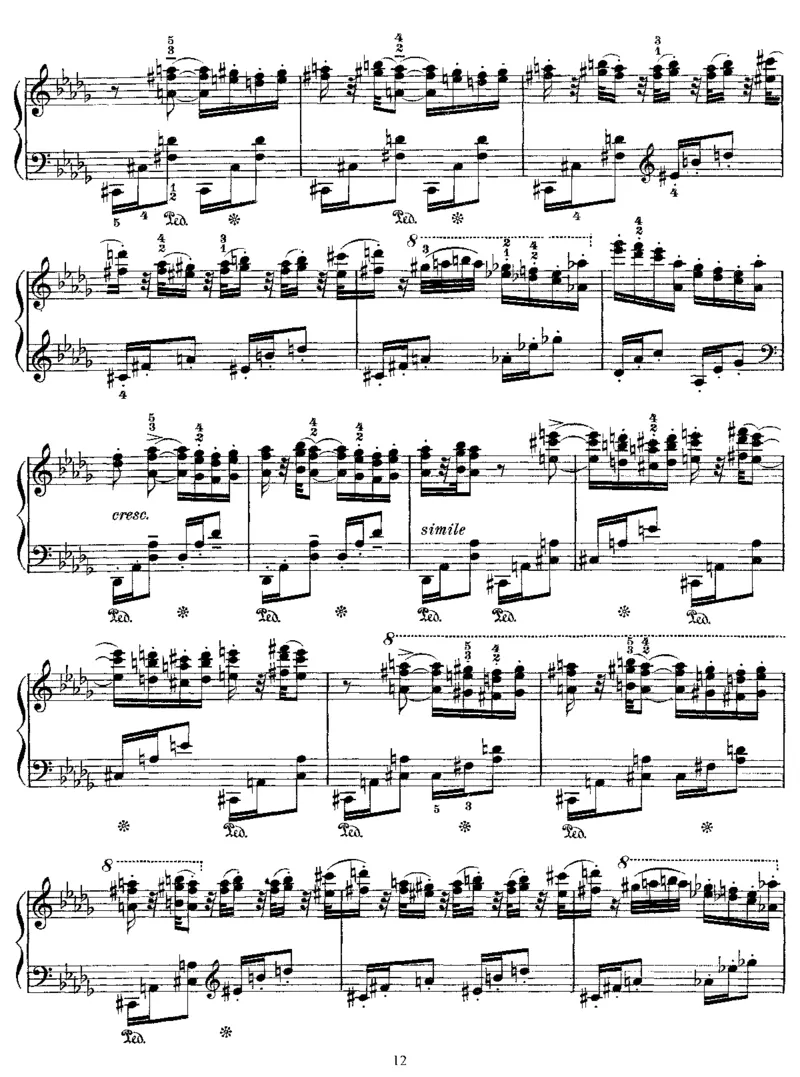 HungarianRhapsodyNo12inc#_NoRestriction_一万首著名钢琴曲谱哈农贝多芬合集视频教学电子版高清无水印可打印_1古典钢琴知名音乐家谱_李斯特钢琴谱全集_匈牙利狂想曲