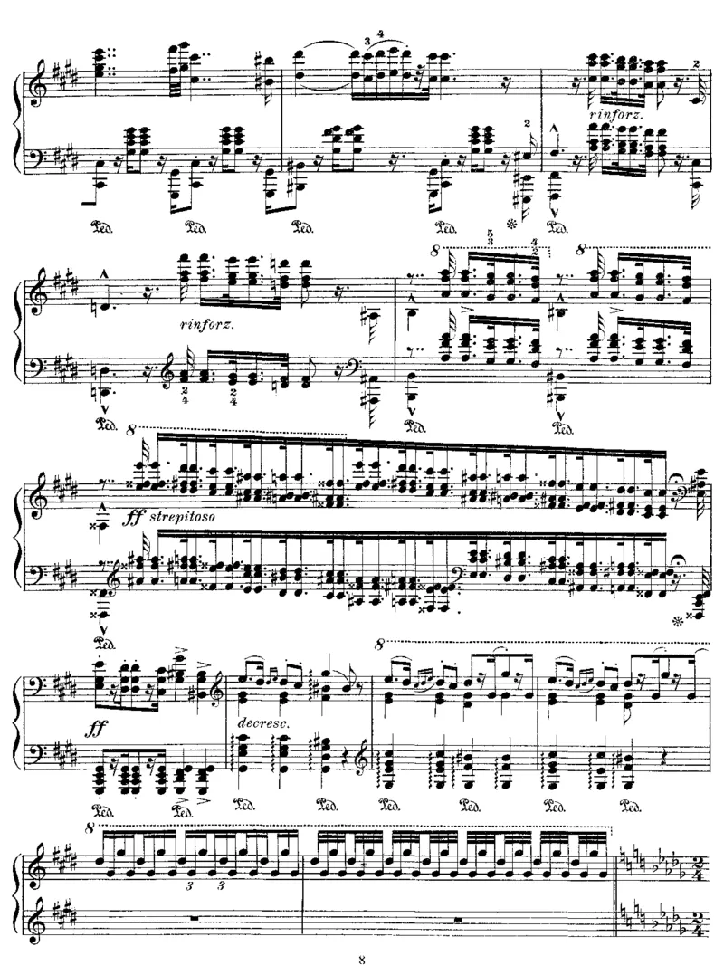 HungarianRhapsodyNo12inc#_NoRestriction_一万首著名钢琴曲谱哈农贝多芬合集视频教学电子版高清无水印可打印_1古典钢琴知名音乐家谱_李斯特钢琴谱全集_匈牙利狂想曲