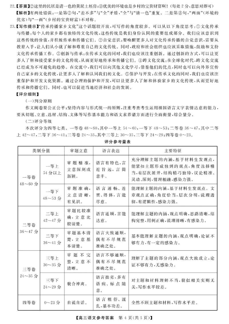 语文-吉林省金科大联考2024届高三2月质量检测(1)_2024年2月_022月合集_2024届吉林省金科大联考高三2月质量检测更新中