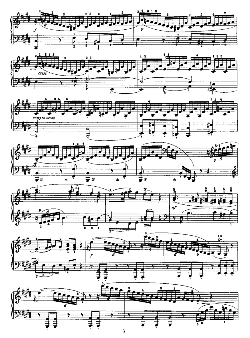 PianoSonataNo31inE_NoRestriction_一万首著名钢琴曲谱哈农贝多芬合集视频教学电子版高清无水印可打印_1古典钢琴知名音乐家谱_海顿钢琴谱全集_奏鸣曲