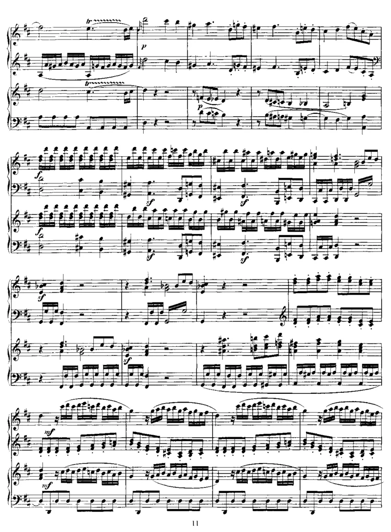 Sonatafor2PianosinD,K448(2Piano)_一万首著名钢琴曲谱哈农贝多芬合集视频教学电子版高清无水印可打印_1古典钢琴知名音乐家谱_莫扎特钢琴谱全集_0312095926_双钢琴作品