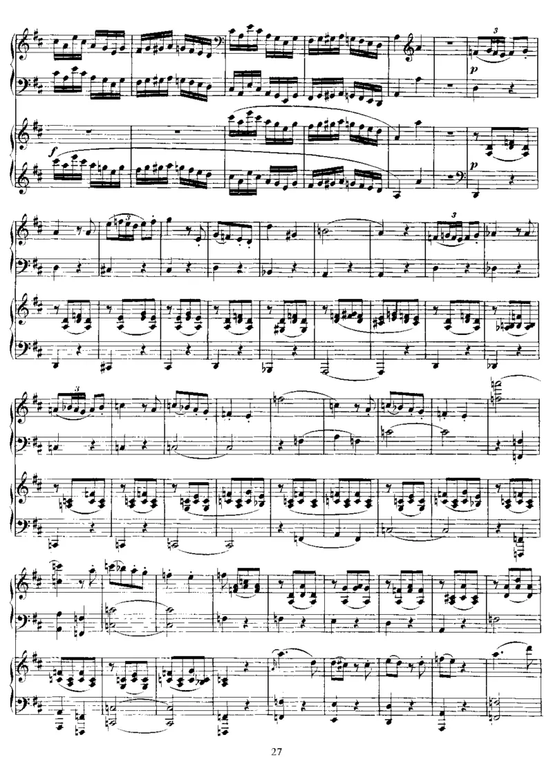 Sonatafor2PianosinD,K448(2Piano)_一万首著名钢琴曲谱哈农贝多芬合集视频教学电子版高清无水印可打印_1古典钢琴知名音乐家谱_莫扎特钢琴谱全集_0312095926_双钢琴作品