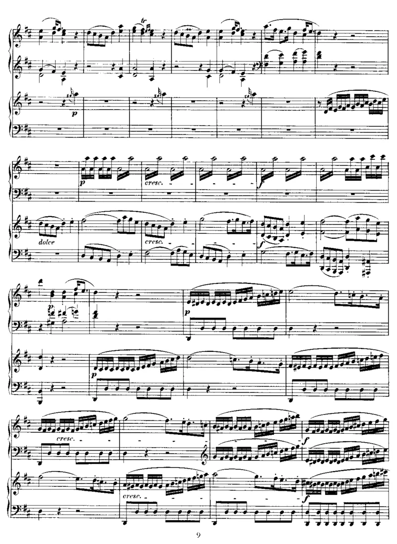 Sonatafor2PianosinD,K448(2Piano)_一万首著名钢琴曲谱哈农贝多芬合集视频教学电子版高清无水印可打印_1古典钢琴知名音乐家谱_莫扎特钢琴谱全集_0312095926_双钢琴作品