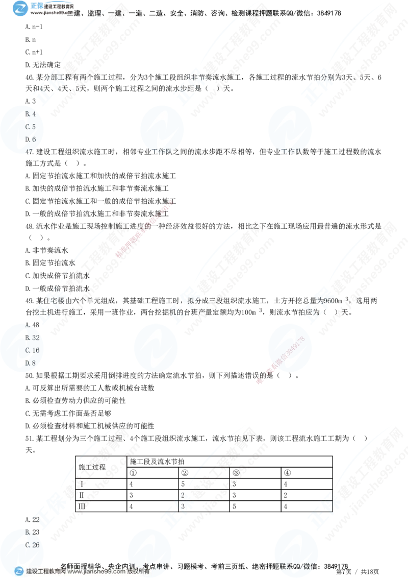 JG-土建控制-进度高阶习题-李娜_监理工程师_2025监理工程师_2025年监理工程师SVIP_2025年监理土建控制SVIP_05-考前密训✿央企特训✿机构普押_06-控制《高阶习题》JG