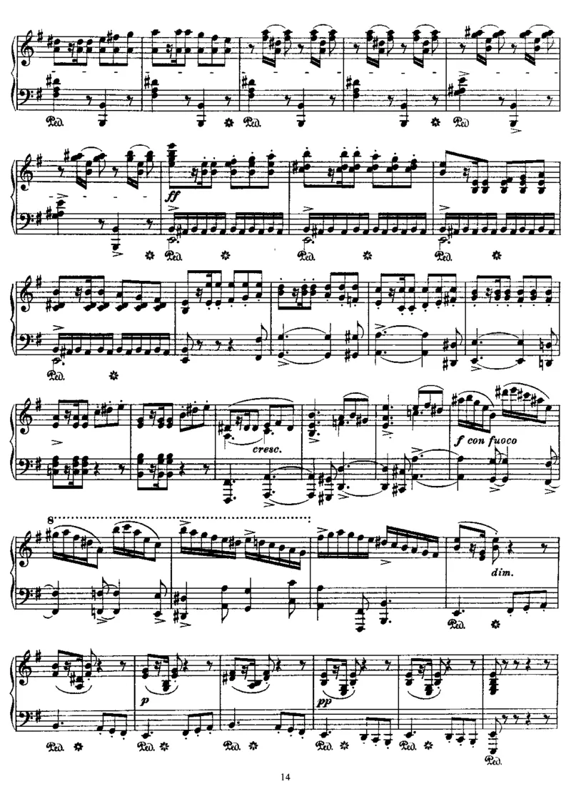 PianoSonataine,Op7_一万首著名钢琴曲谱哈农贝多芬合集视频教学电子版高清无水印可打印_1古典钢琴知名音乐家谱_格里格钢琴谱全集