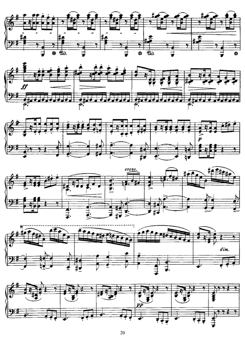 PianoSonataine,Op7_一万首著名钢琴曲谱哈农贝多芬合集视频教学电子版高清无水印可打印_1古典钢琴知名音乐家谱_格里格钢琴谱全集