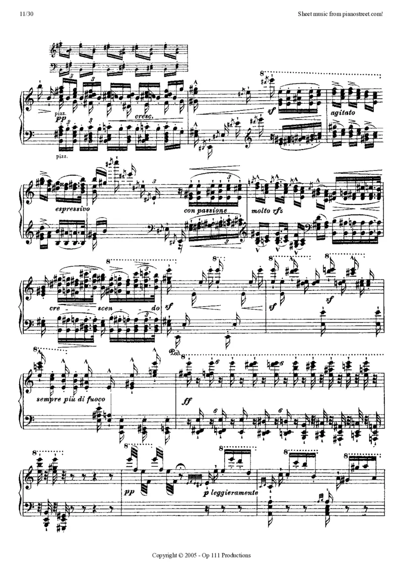 LisztEtudesOp2（钟声大幻想）_一万首著名钢琴曲谱哈农贝多芬合集视频教学电子版高清无水印可打印_1古典钢琴知名音乐家谱_超高难度钢琴谱