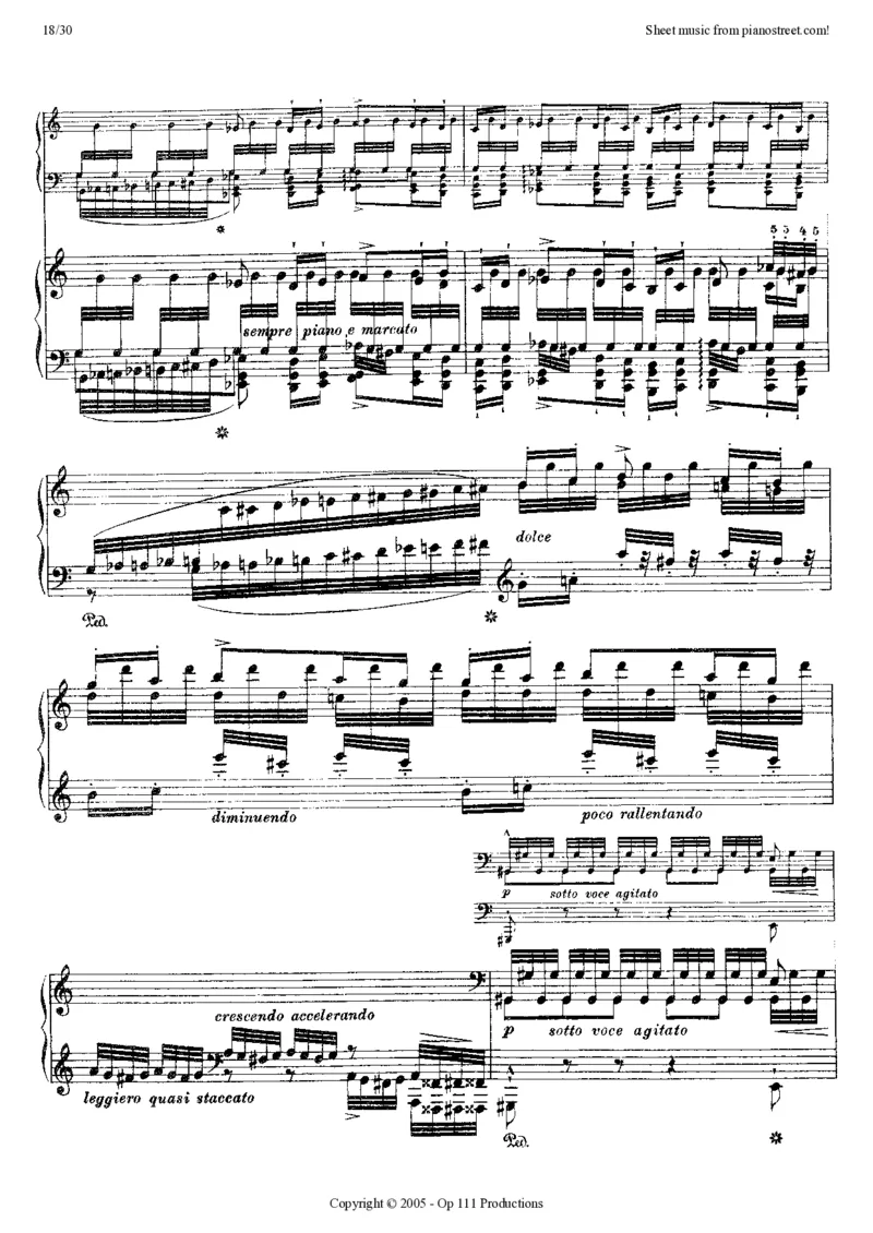 LisztEtudesOp2（钟声大幻想）_一万首著名钢琴曲谱哈农贝多芬合集视频教学电子版高清无水印可打印_1古典钢琴知名音乐家谱_超高难度钢琴谱