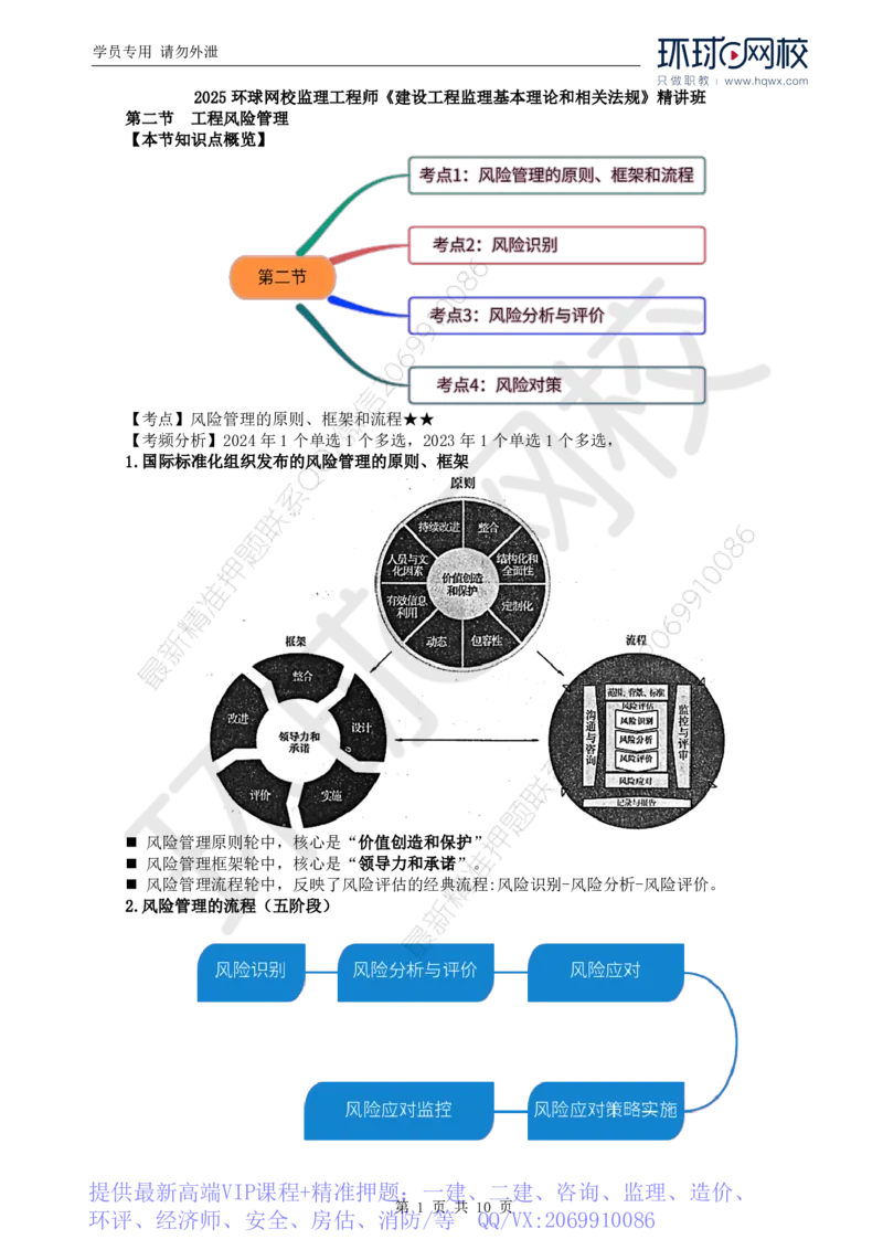 WM_26.第十章第二节建设工程风险管理_监理工程师_2025监理工程师_2025年监理工程师-各大机构_2025年监理-概论_机构1-HQ_01.精讲班-王.竹梅_讲义