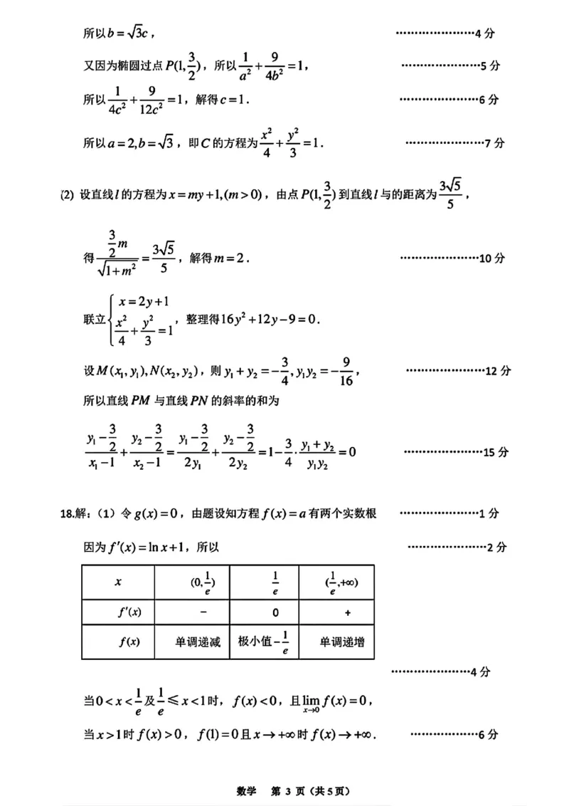 贵州省2024年高三年级4月适应性考试数学答案_2024年4月_01按日期_14号_2024届贵州省高三年级4月适应性考试_贵州省2024年高三年级4月适应性考试数学
