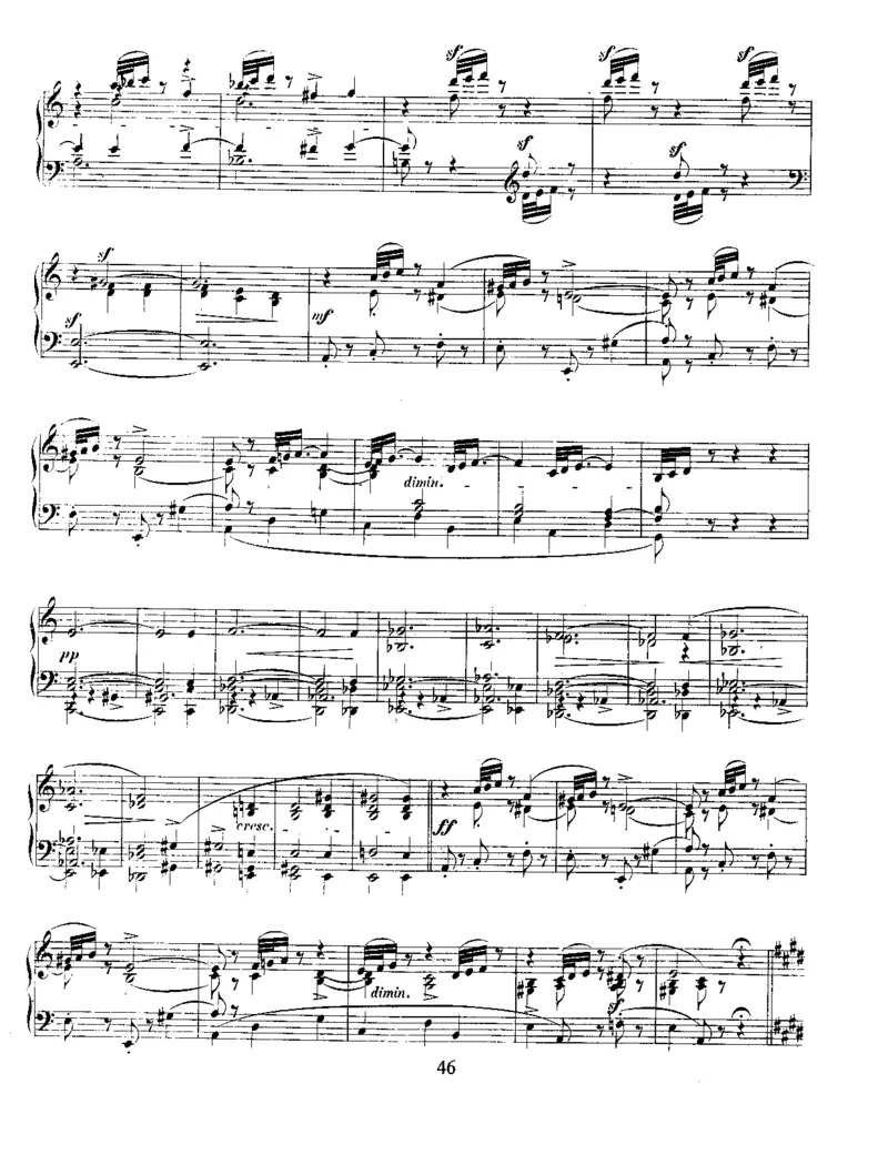 Schumann-Intermezzi,Op.4_一万首著名钢琴曲谱哈农贝多芬合集视频教学电子版高清无水印可打印_1古典钢琴知名音乐家谱_舒曼钢琴谱全集_WORKS