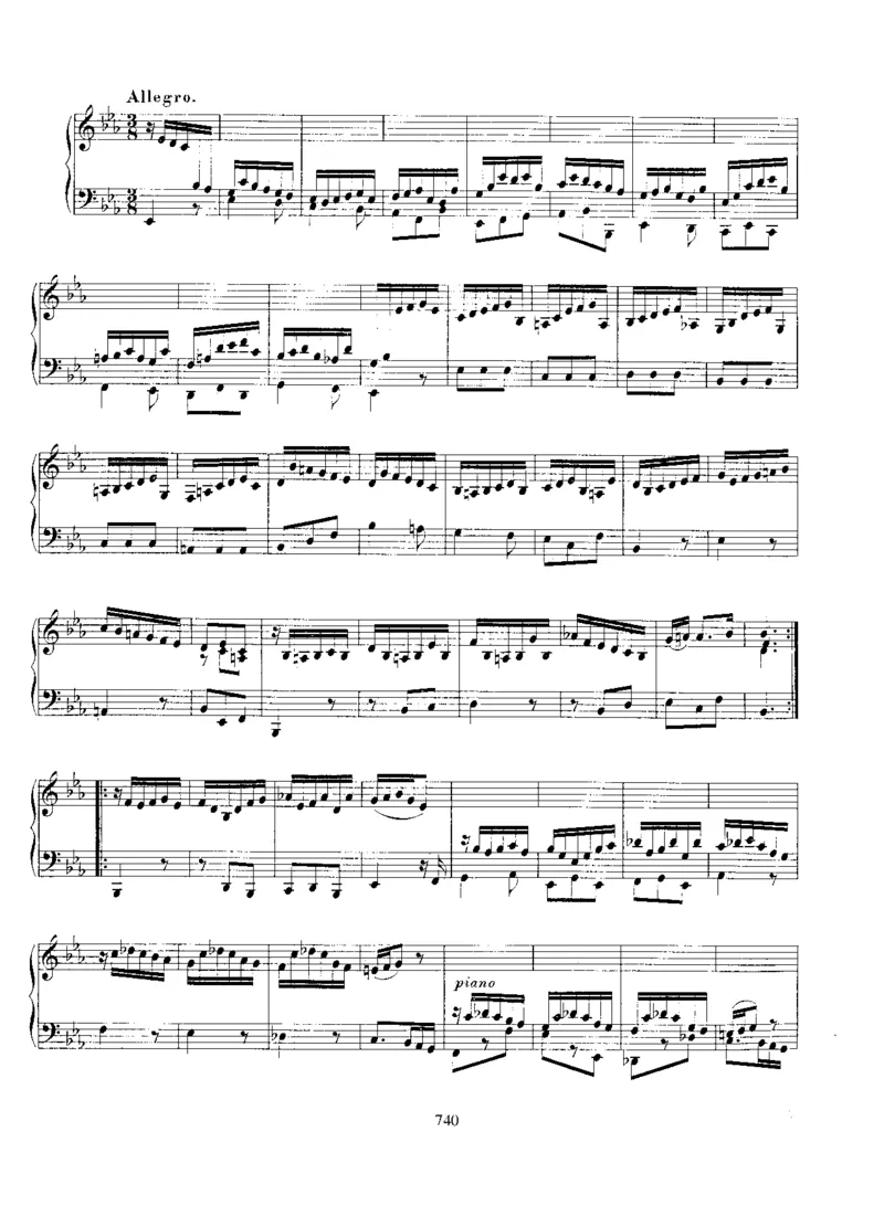 Prelude,FugueandAllegroinEb,BWV998_一万首著名钢琴曲谱哈农贝多芬合集视频教学电子版高清无水印可打印_1古典钢琴知名音乐家谱_巴赫钢琴谱全集_Preludes，Fantasias，Fugues