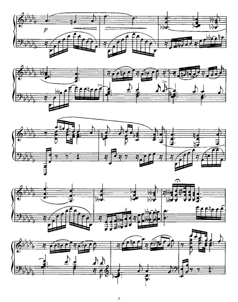 PreludeandNocturneforLeftHand,Op9_一万首著名钢琴曲谱哈农贝多芬合集视频教学电子版高清无水印可打印_1古典钢琴知名音乐家谱_斯克里亚宾钢琴谱全集_其他