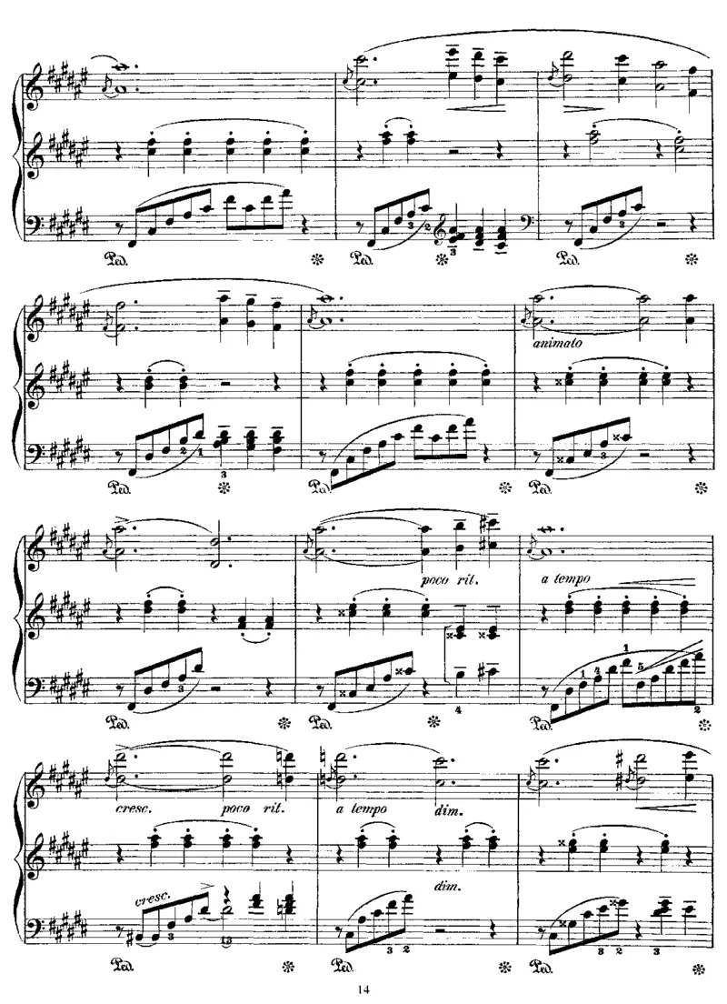 LyricPieces,Op43_一万首著名钢琴曲谱哈农贝多芬合集视频教学电子版高清无水印可打印_1古典钢琴知名音乐家谱_格里格钢琴谱全集_LyricPieces