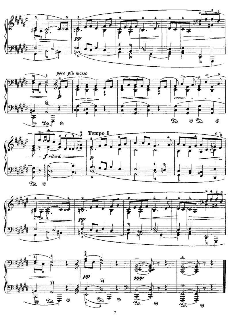 LyricPieces,Op43_一万首著名钢琴曲谱哈农贝多芬合集视频教学电子版高清无水印可打印_1古典钢琴知名音乐家谱_格里格钢琴谱全集_LyricPieces