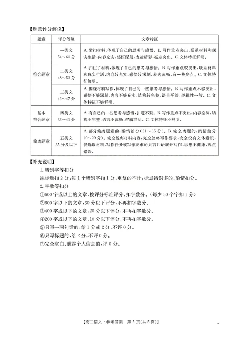 南阳地区2025年秋季高二年级上学期期中摸底考试卷（26-95B）语文答案_2025年11月高二试卷_251122金太阳&middot;河南省南阳市南阳地区2025年秋季高二年级上学期期中摸底考试卷（26-95B）（全）