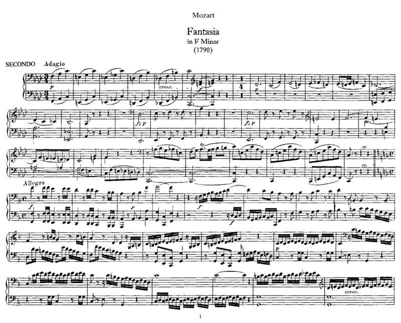 Fantasiainf,(1790)(4Hands)_一万首著名钢琴曲谱哈农贝多芬合集视频教学电子版高清无水印可打印_1古典钢琴知名音乐家谱_莫扎特钢琴谱全集_0312095926_四手联弹