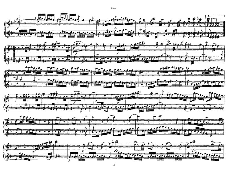 Fantasiainf,(1790)(4Hands)_一万首著名钢琴曲谱哈农贝多芬合集视频教学电子版高清无水印可打印_1古典钢琴知名音乐家谱_莫扎特钢琴谱全集_0312095926_四手联弹