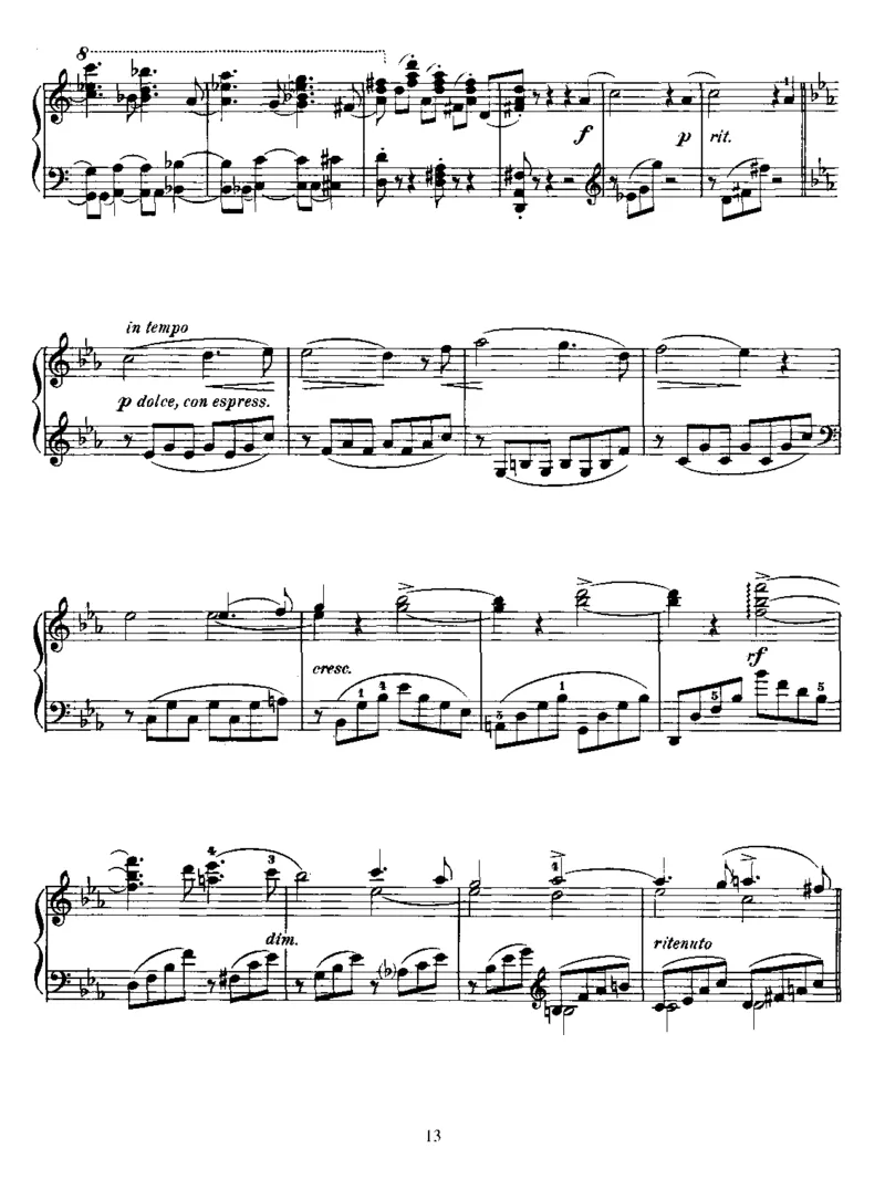 PianoSonataNo1inC,Op1_一万首著名钢琴曲谱哈农贝多芬合集视频教学电子版高清无水印可打印_1古典钢琴知名音乐家谱_勃拉姆斯钢琴谱全集_奏鸣曲