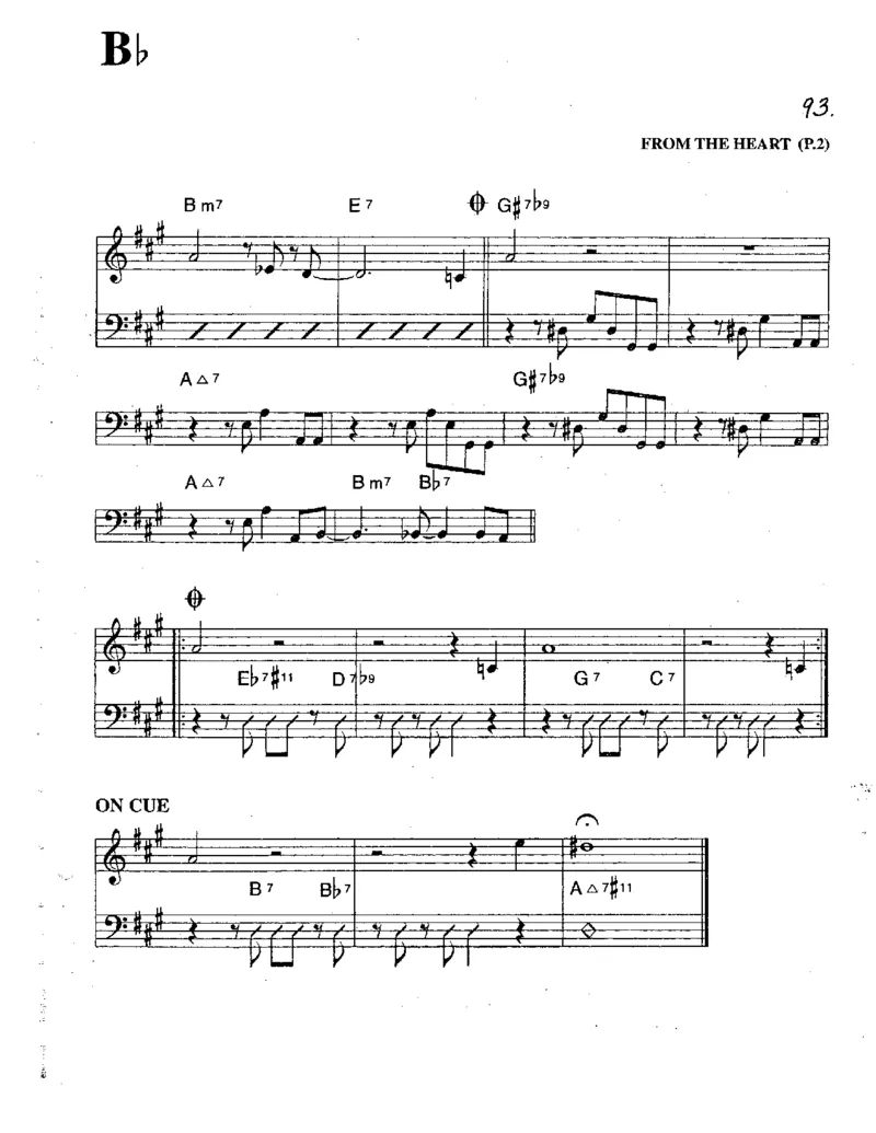 TheRealBookVolume-3-Bb_一万首著名钢琴曲谱哈农贝多芬合集视频教学电子版高清无水印可打印_07各风格钢琴谱合集_JazzPiano_原版钢琴教材附音频