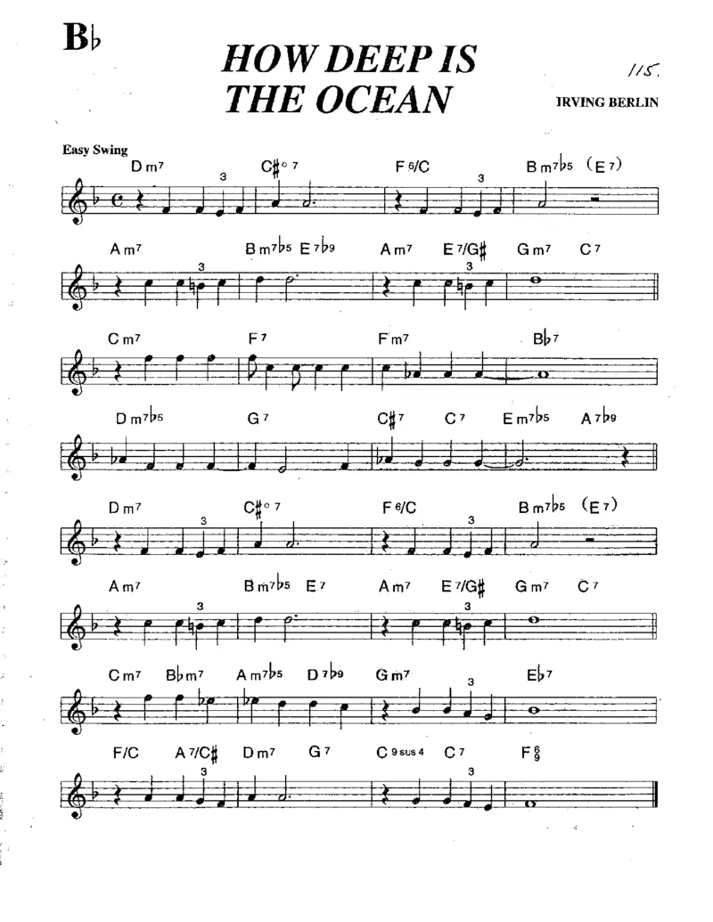 TheRealBookVolume-3-Bb_一万首著名钢琴曲谱哈农贝多芬合集视频教学电子版高清无水印可打印_07各风格钢琴谱合集_JazzPiano_原版钢琴教材附音频