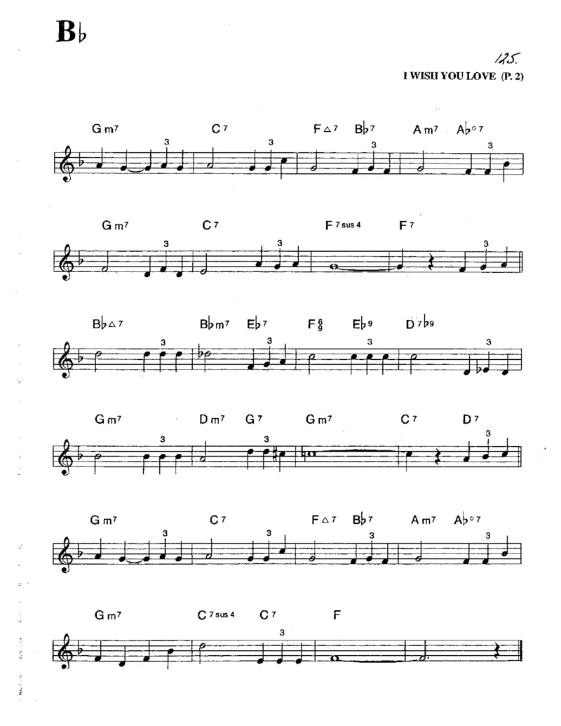 TheRealBookVolume-3-Bb_一万首著名钢琴曲谱哈农贝多芬合集视频教学电子版高清无水印可打印_07各风格钢琴谱合集_JazzPiano_原版钢琴教材附音频