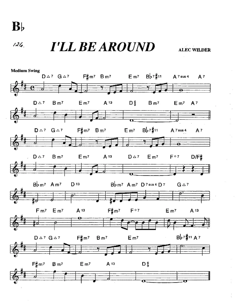 TheRealBookVolume-3-Bb_一万首著名钢琴曲谱哈农贝多芬合集视频教学电子版高清无水印可打印_07各风格钢琴谱合集_JazzPiano_原版钢琴教材附音频