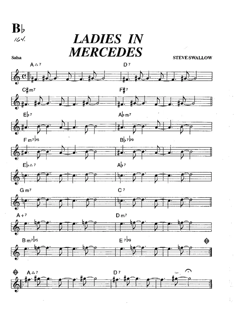 TheRealBookVolume-3-Bb_一万首著名钢琴曲谱哈农贝多芬合集视频教学电子版高清无水印可打印_07各风格钢琴谱合集_JazzPiano_原版钢琴教材附音频