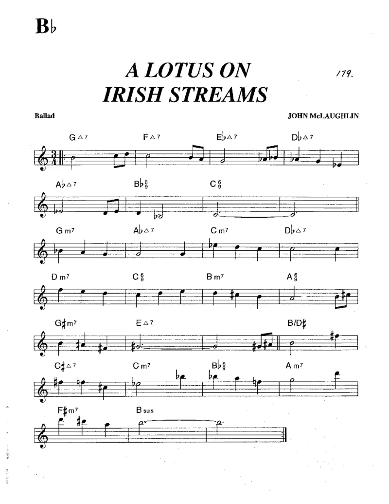 TheRealBookVolume-3-Bb_一万首著名钢琴曲谱哈农贝多芬合集视频教学电子版高清无水印可打印_07各风格钢琴谱合集_JazzPiano_原版钢琴教材附音频