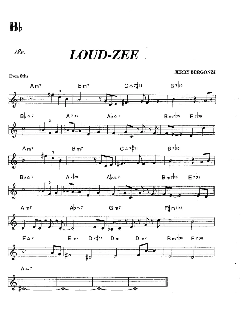 TheRealBookVolume-3-Bb_一万首著名钢琴曲谱哈农贝多芬合集视频教学电子版高清无水印可打印_07各风格钢琴谱合集_JazzPiano_原版钢琴教材附音频