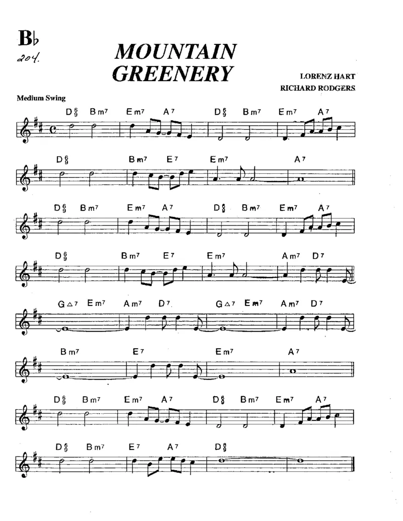 TheRealBookVolume-3-Bb_一万首著名钢琴曲谱哈农贝多芬合集视频教学电子版高清无水印可打印_07各风格钢琴谱合集_JazzPiano_原版钢琴教材附音频