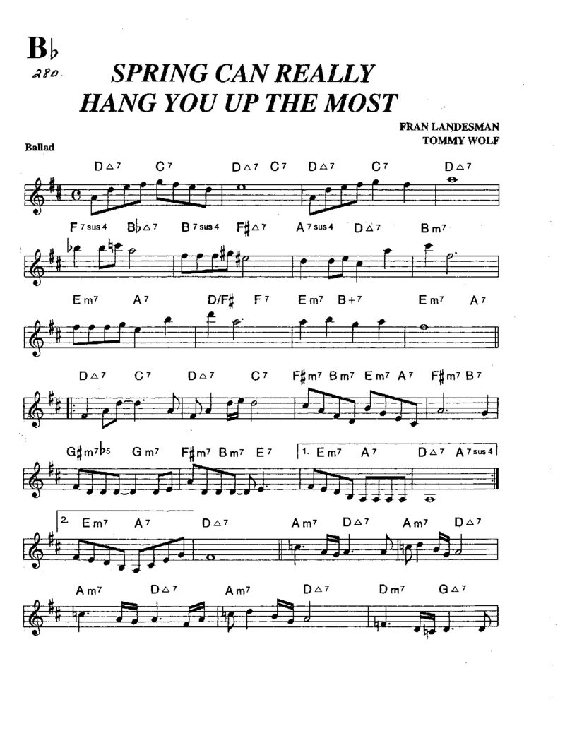 TheRealBookVolume-3-Bb_一万首著名钢琴曲谱哈农贝多芬合集视频教学电子版高清无水印可打印_07各风格钢琴谱合集_JazzPiano_原版钢琴教材附音频