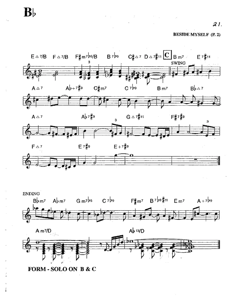 TheRealBookVolume-3-Bb_一万首著名钢琴曲谱哈农贝多芬合集视频教学电子版高清无水印可打印_07各风格钢琴谱合集_JazzPiano_原版钢琴教材附音频