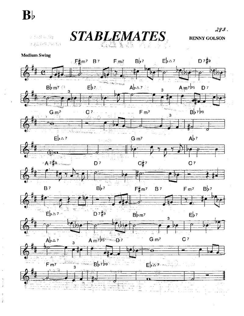 TheRealBookVolume-3-Bb_一万首著名钢琴曲谱哈农贝多芬合集视频教学电子版高清无水印可打印_07各风格钢琴谱合集_JazzPiano_原版钢琴教材附音频