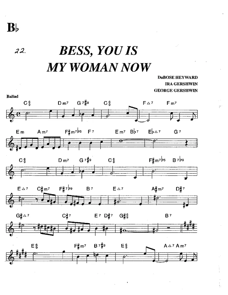 TheRealBookVolume-3-Bb_一万首著名钢琴曲谱哈农贝多芬合集视频教学电子版高清无水印可打印_07各风格钢琴谱合集_JazzPiano_原版钢琴教材附音频