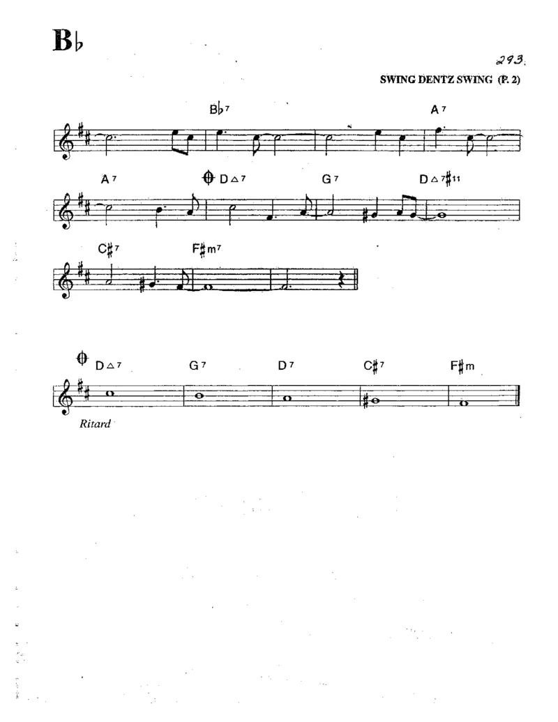 TheRealBookVolume-3-Bb_一万首著名钢琴曲谱哈农贝多芬合集视频教学电子版高清无水印可打印_07各风格钢琴谱合集_JazzPiano_原版钢琴教材附音频